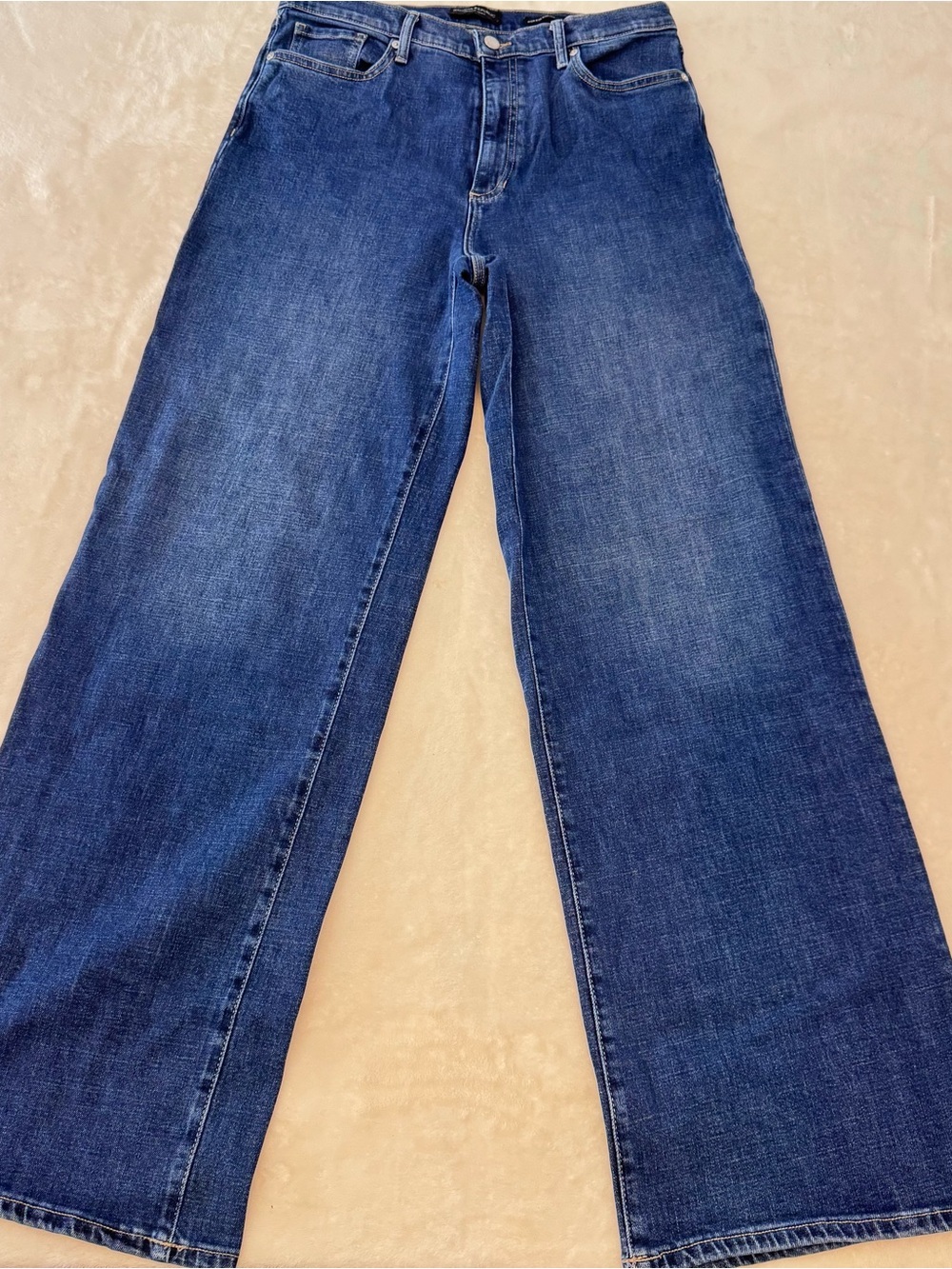 Banana Republic Men's Dark Blue Bootcut Jeans